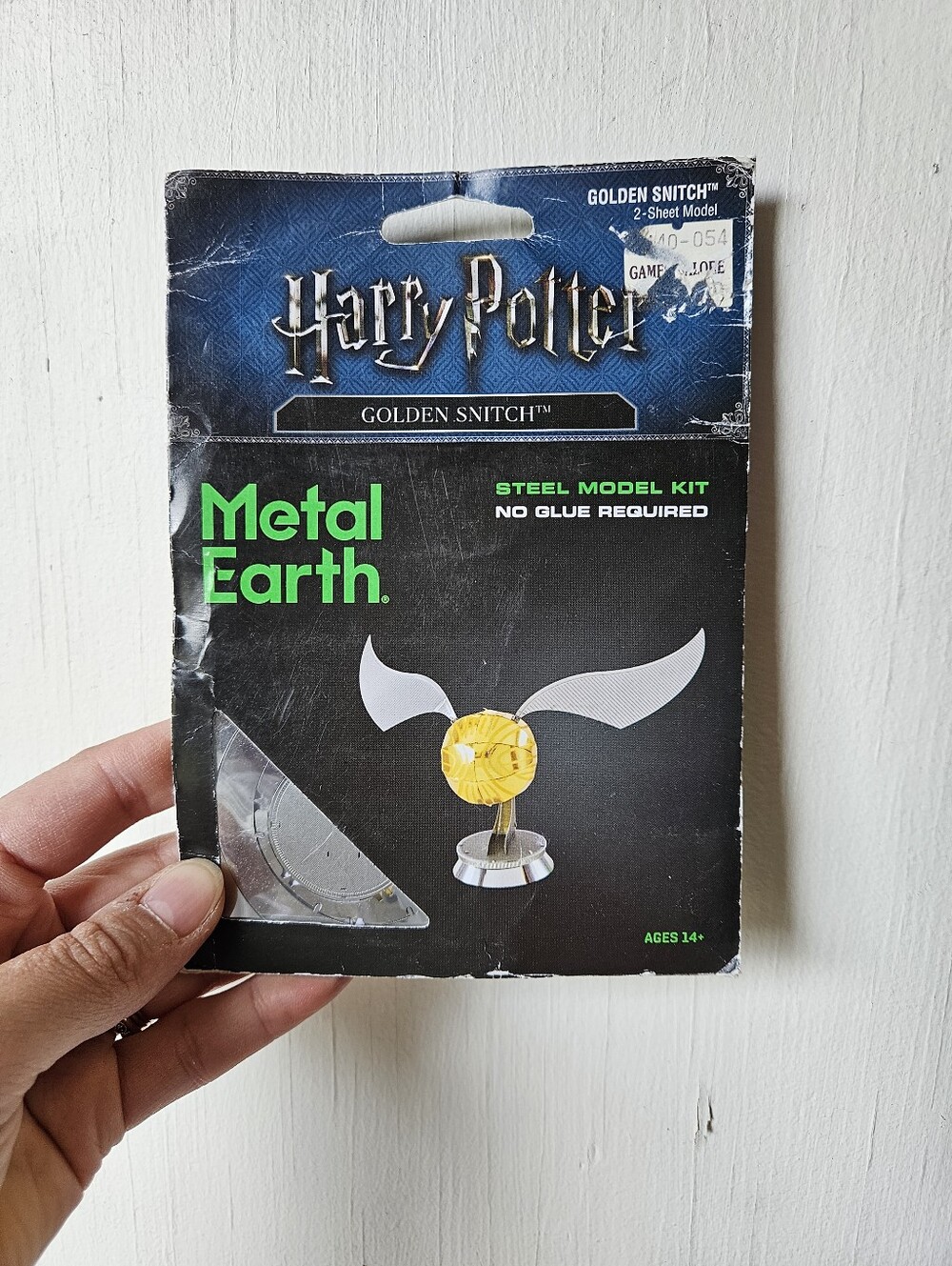 NEW Harry Potter Golden Snitch Steel Model Kit
